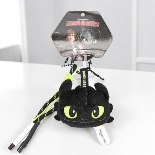 Мягкий брелок "Беззубик" muzzle, черный