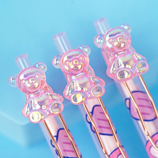 Ручка "Мармеладный Мишка" розовый