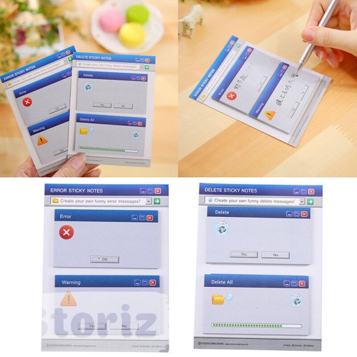 Набор стикеров «Eroor sticky notes»