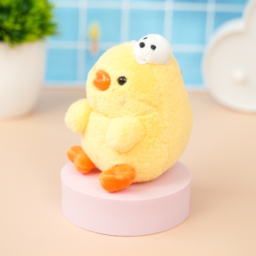 Мягкий брелок "Цыпленок" 10 см