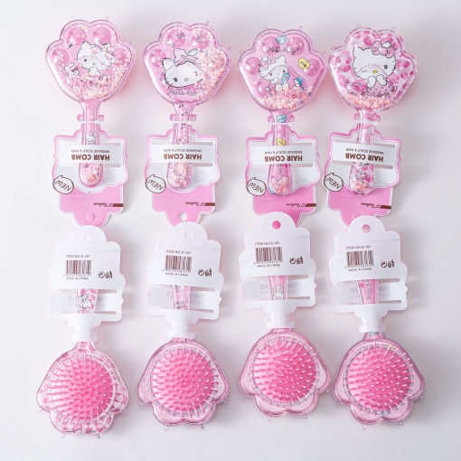 Расческа "Kt paw" розовый, в ассортименте 1шт