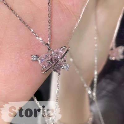 Кулон на цепочке "Crystal Heart"