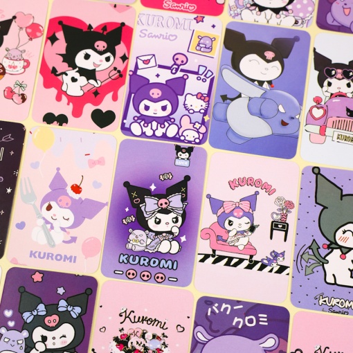 Набор картонных карточек "Куро", 30шт.