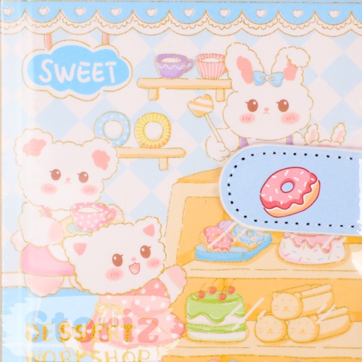 Блокнот "Dessert workshop" А6, в ассортименте 1шт.
