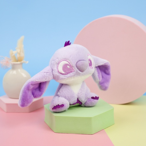 Мягкий брелок "Глазастик" фиолетовый, 13см