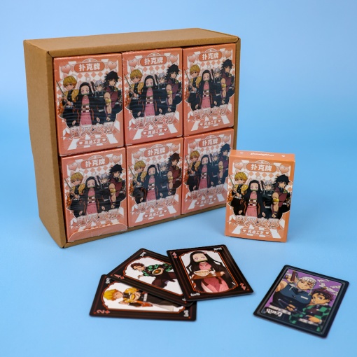 Набор игральных карт "Demon Slayer" C, в коробке 24шт