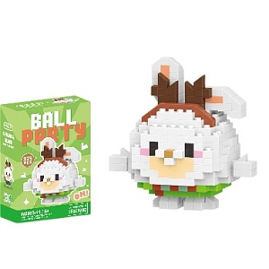Конструктор "Ball Party" rabbit №W2603-11 (225 деталей)
