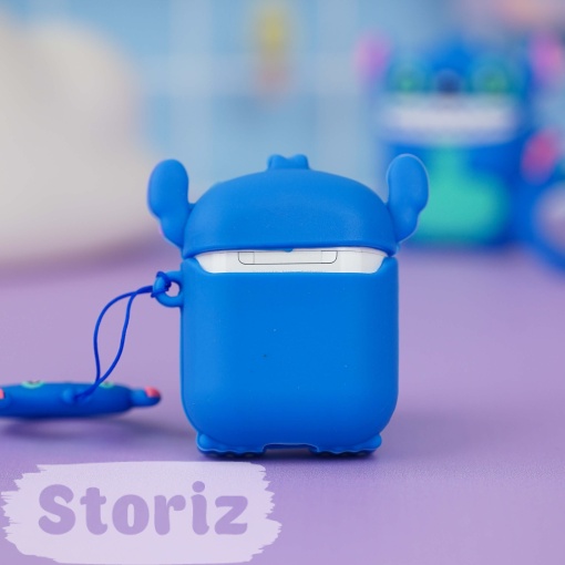 Чехол для AirPods Pro 3 "Глазастик" синий