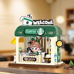 Конструктор "My small store" coffee shop, 0421A