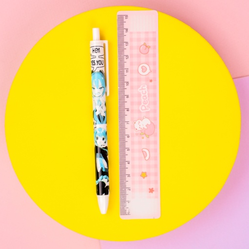 Ручка "Мику" в ассортименте 1шт, (черный)