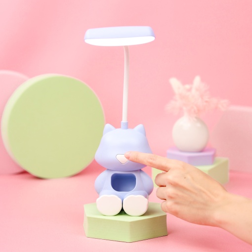 Светильник "Котенок" №6601, голубой оптом