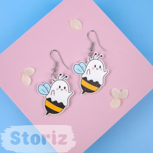Серьги "Cute Bee" C62