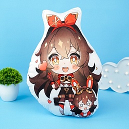 Подушка для обнимашек "Genshin Impact" Эмбер, 45см