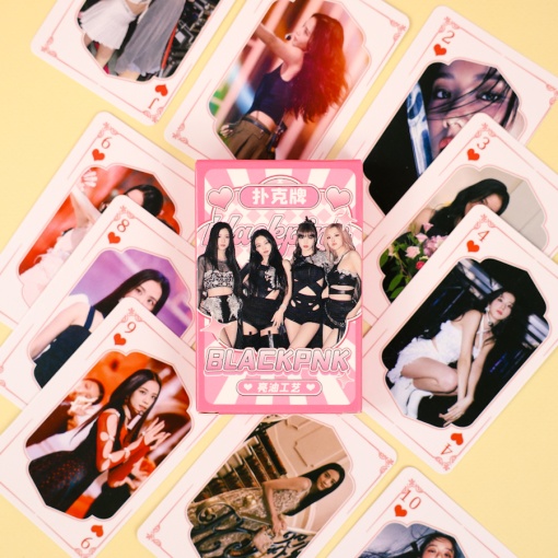 Игральные карты "Black Pink" (№3)