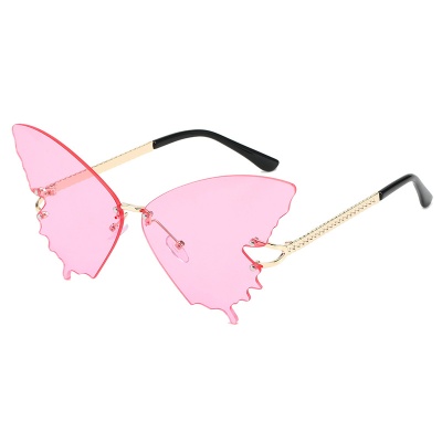 Солнцезащитные очки "Butterfly" pink