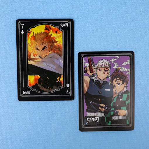Набор игральных карт "Demon Slayer" C, в коробке 24шт