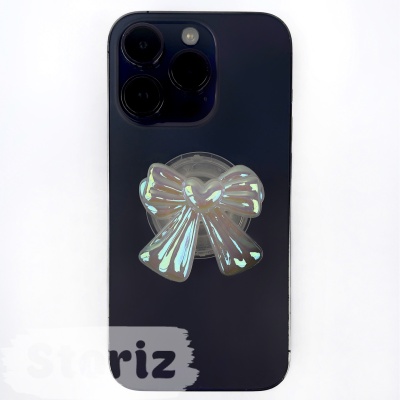 PopSocket "Бантик" белый
