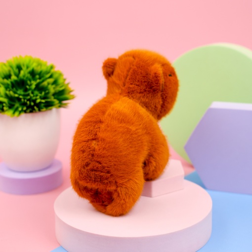 Мягкая игрушка-браслет "Капибара" 23см