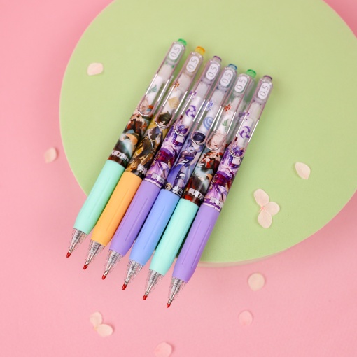 Набор ручек "Genshin Impact 6712" в шоу-боксе, 36шт