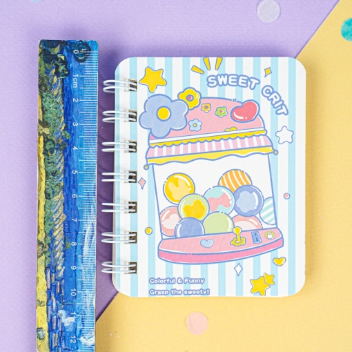 Мини-блокнот на пружине "Sweet Crit" A7