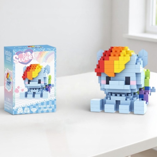 Конструктор "Sweet MLP" Rainbow Dash №3011 (209 деталей)