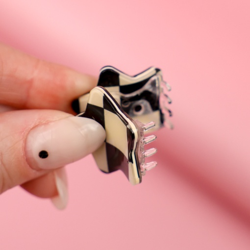 Заколка для волос "Black&White" №24