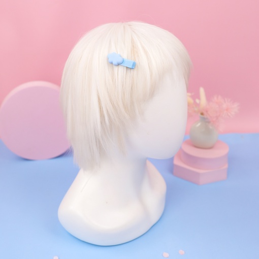 Заколка для волос "Облако" голубой