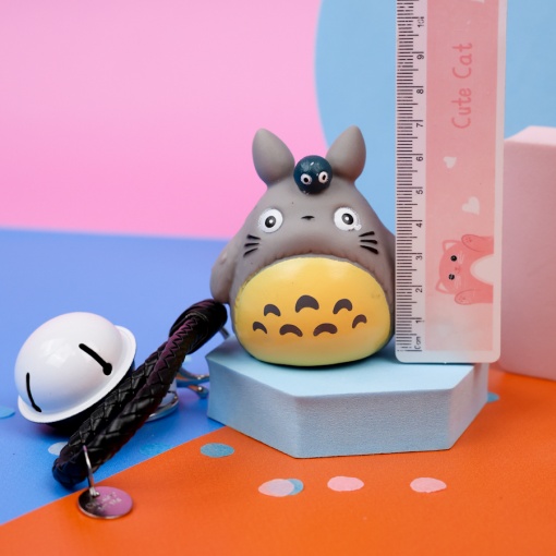 Брелок "Тоторо" серый