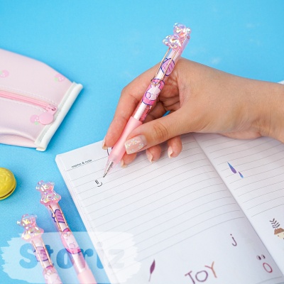 Ручка "Мармеладный Мишка" розовый