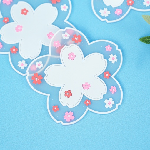 Подставка под кружку "Sakura" белый оптом