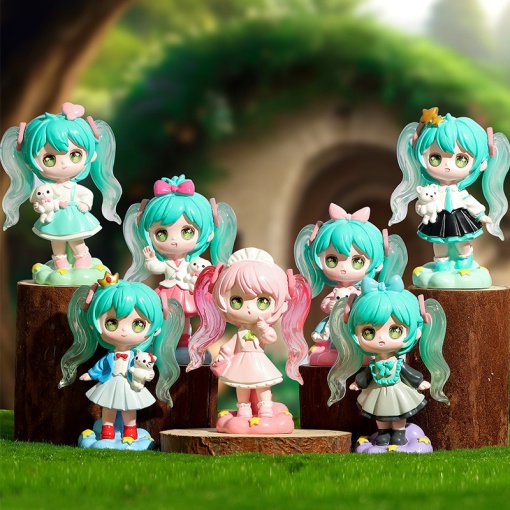 Набор фигурок Surprise "Miku" dress M239, в ассортименте 6шт оптом