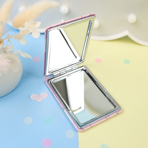 Зеркальце карманное "Корица" №5043, 8,6*6,2см