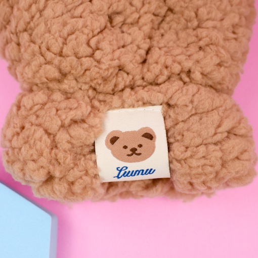Варежки "Liumu", коричневый