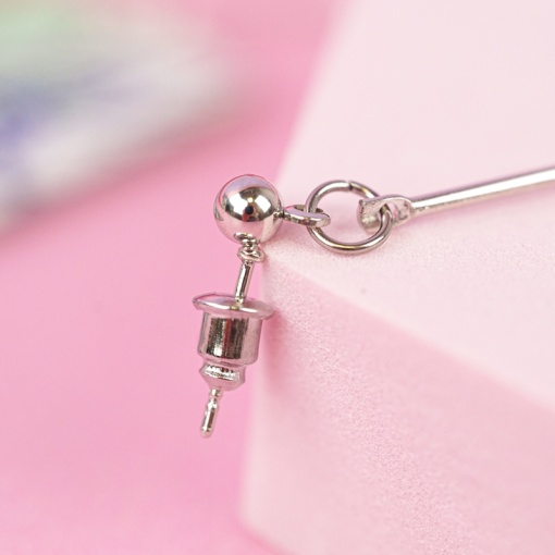 Серьги-гвоздики "Шинобу Кочо"