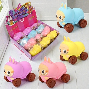 Игрушка-антистресс "Labubu-машинка" в ассортименте 1шт