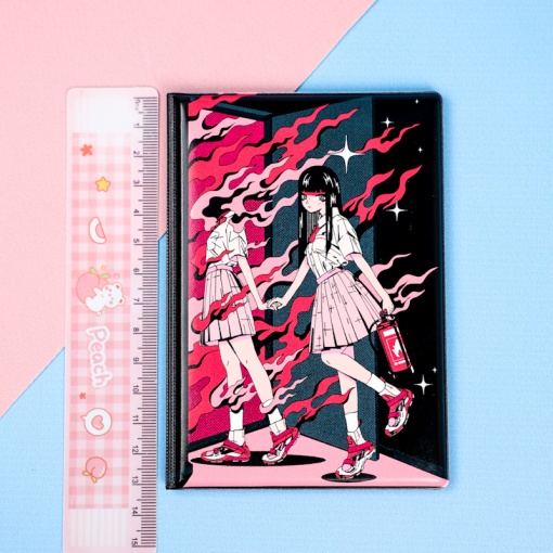 Обложка на паспорт "Anime girl" STORIZ