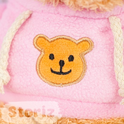 Мягкая игрушка "Милый медвежонок" розовый, 30см