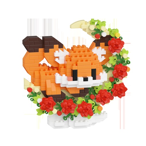 Конструктор "Цветочная луна" лиса (498 деталей)