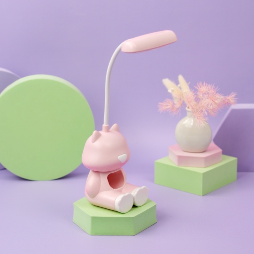 Светильник "Котенок" №6601, розовый оптом