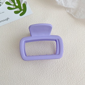 Заколка-крабик "Rectangle" фиолетовый
