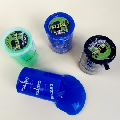 Слайм "Caution" фосфорный