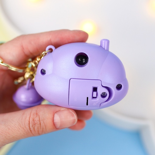 Брелок-фотоаппарат "Куро", фиолетовый