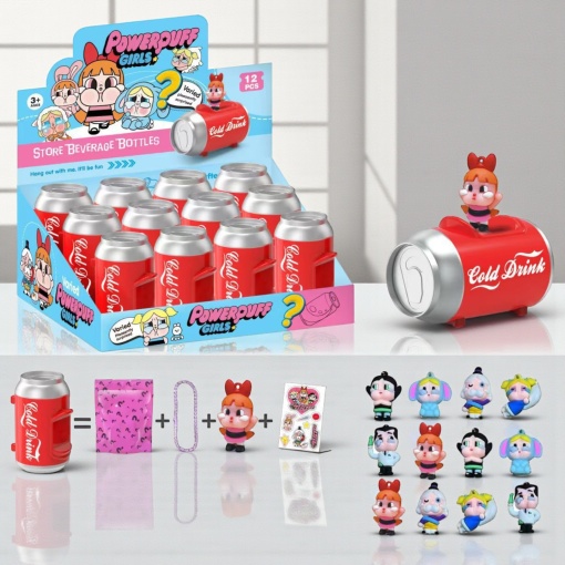 Набор брелков "Cry baby" банка, в ассортименте 12шт