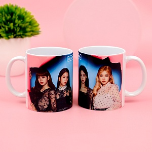 Кружка "K-pop" Black Pink №1, 300 мл оптом со склада!