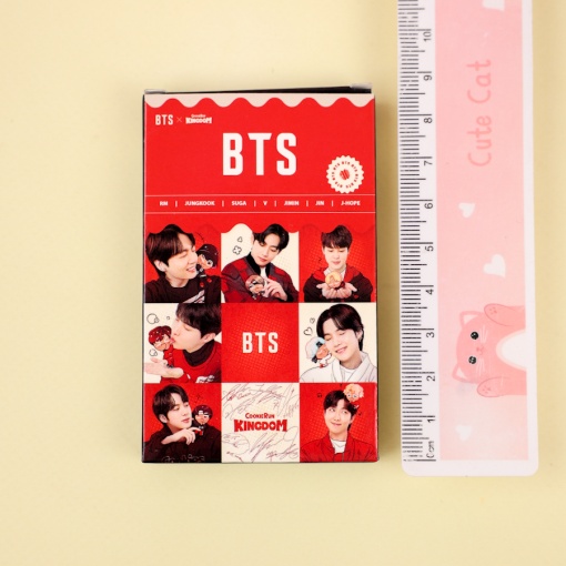 Набор картонных карточек "K-POP" BTS 30шт.