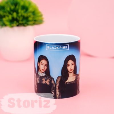 Кружка "K-pop" Black Pink №1, 300 мл оптом со склада!