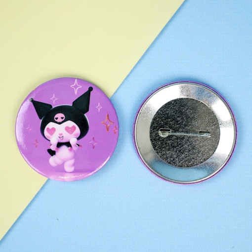 Значок круглый "Куро" №3, 56мм