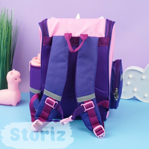 Рюкзак школьный "Cute unicorn" фиолетовый