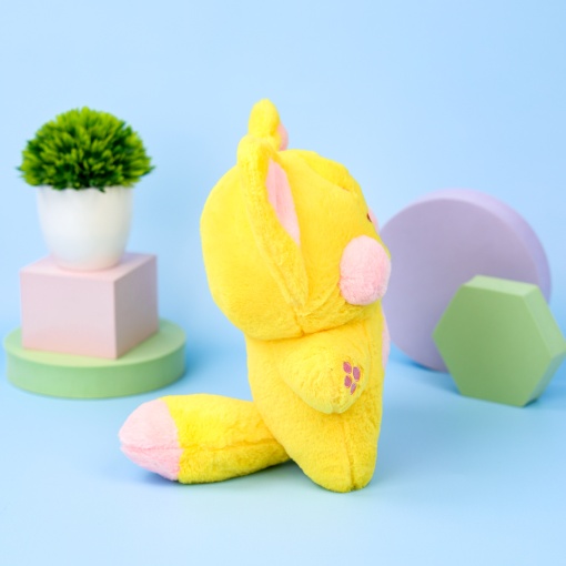 Мягкая игрушка "Котенок Dudu" желтый, 50см