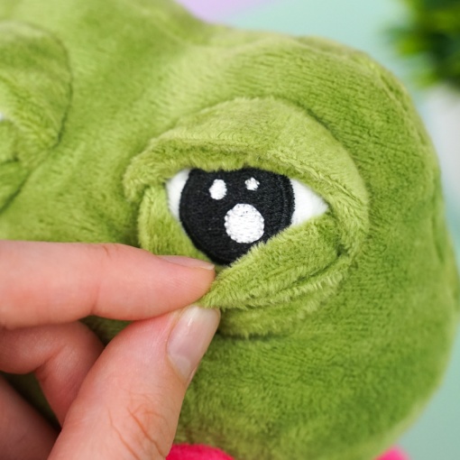 Мягкая игрушка "Pepe the Frog girl" 45см